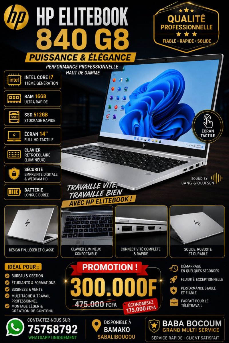 Hp elite book 840