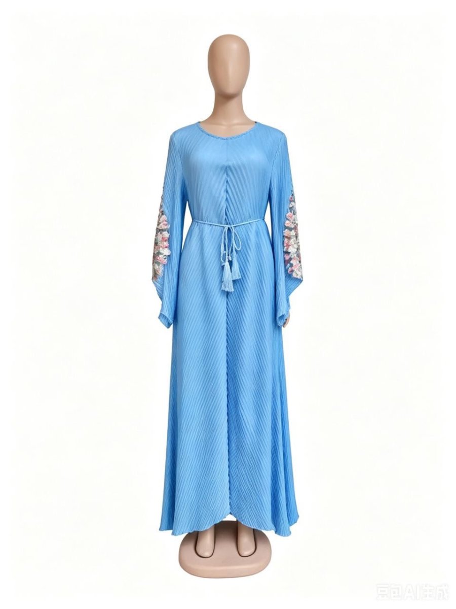 Robe plissée