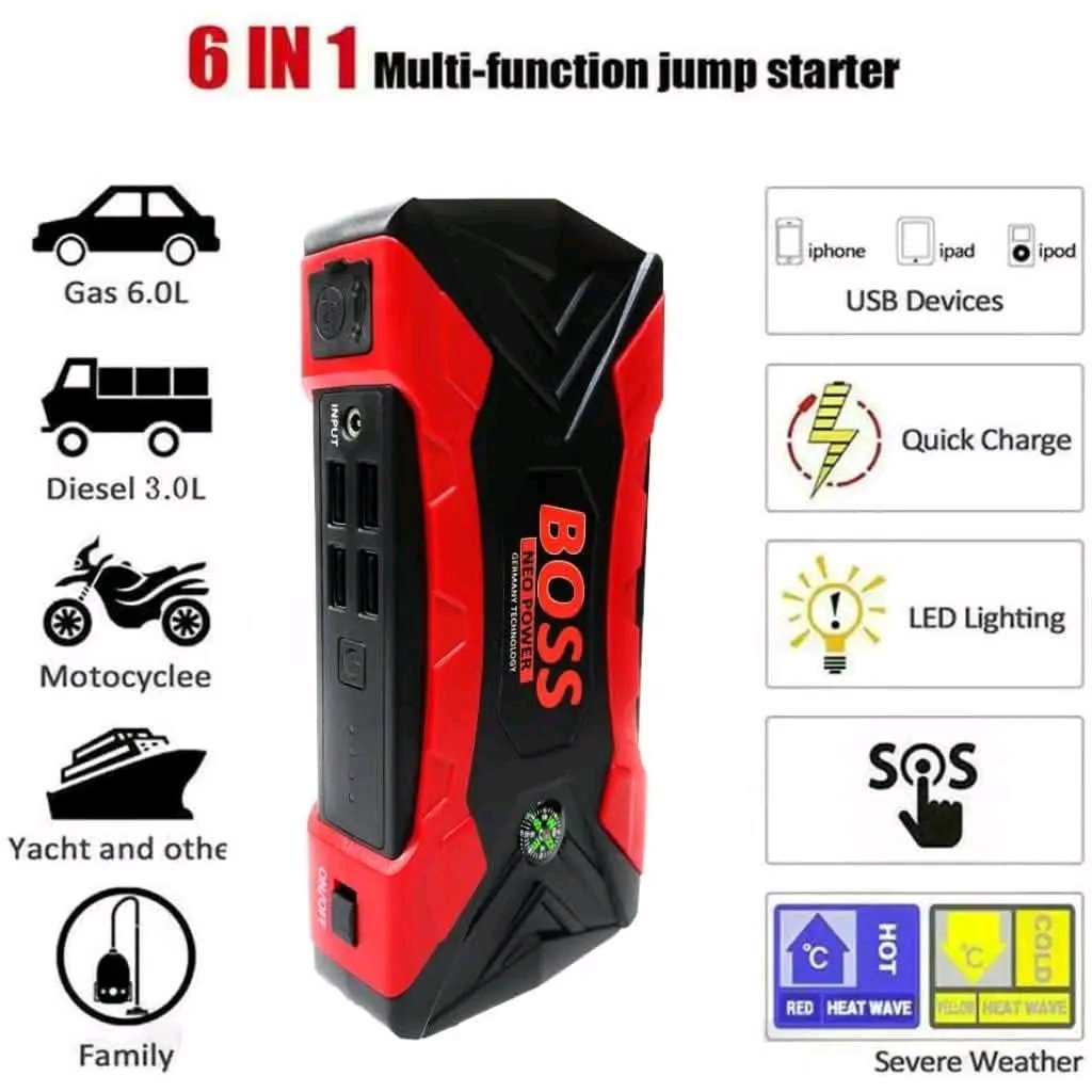 BOOSTER DE BATTERIE MULTIFONCTION