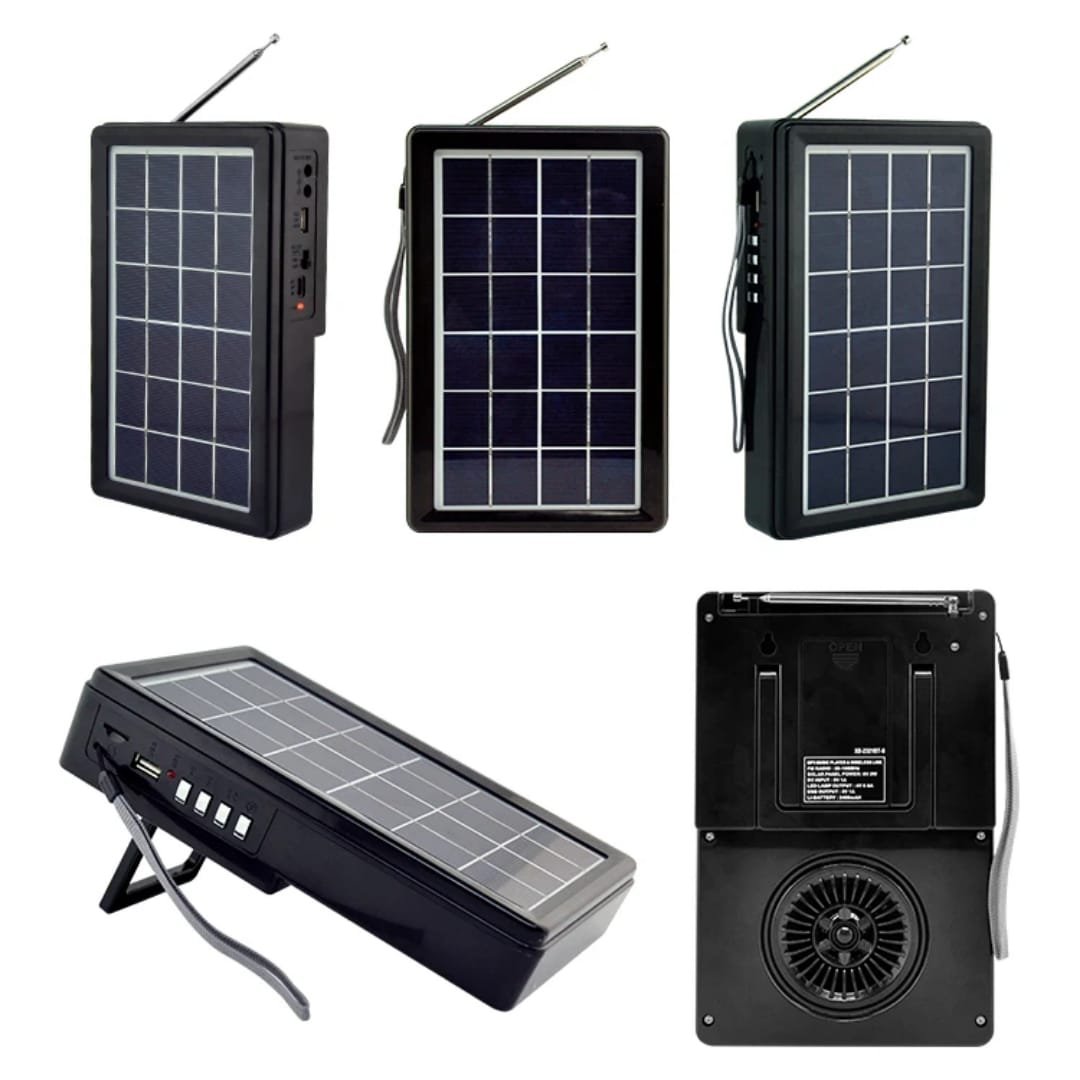 RADIO SOLAIRE Avec 2AMPOULES