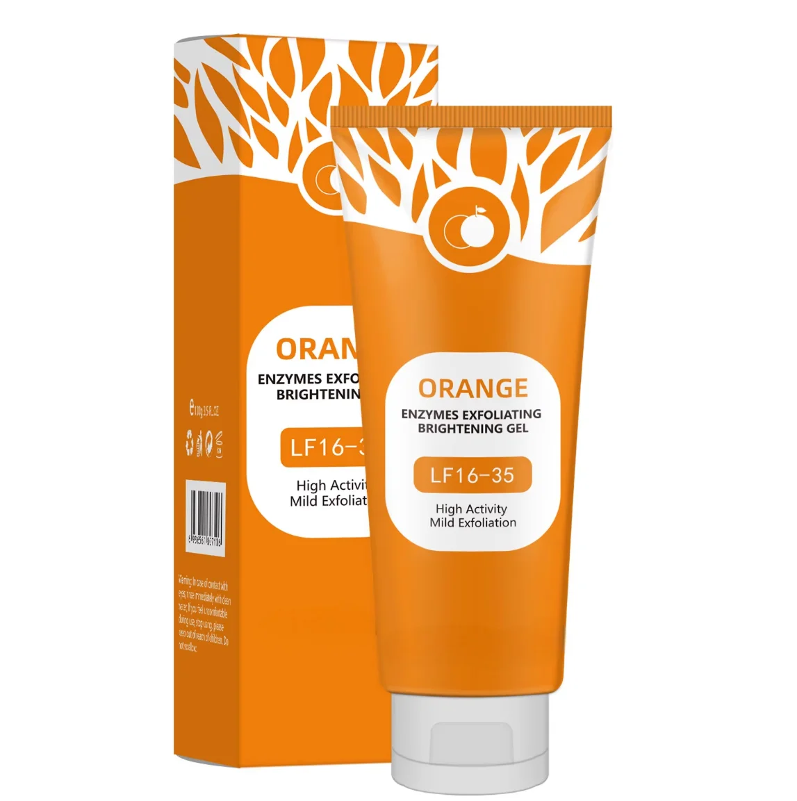 Gel orange exfoliant