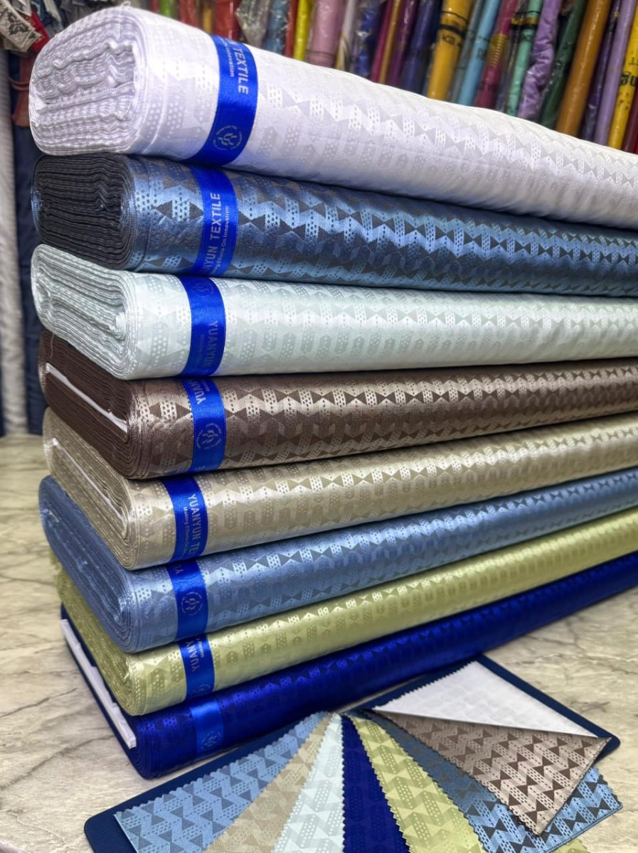 Tissu Bazin .