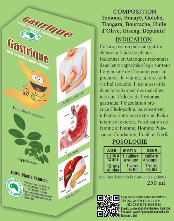 Société Des PHARMACOPEES MALI SOPHARMA