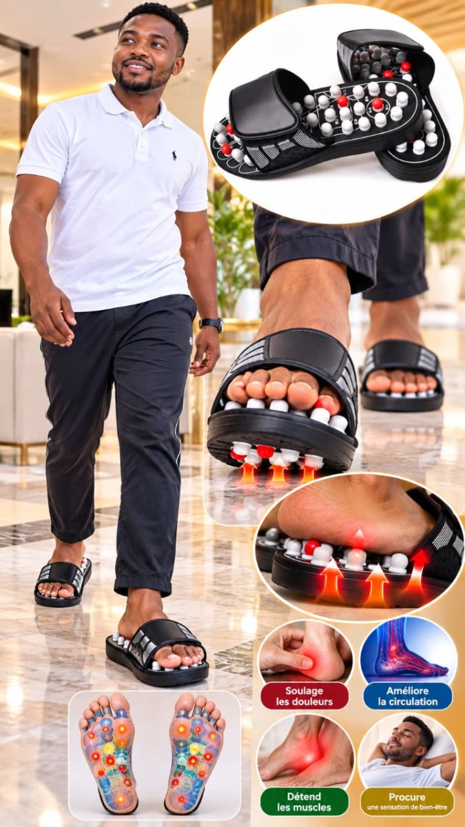 Sandales massage de pied