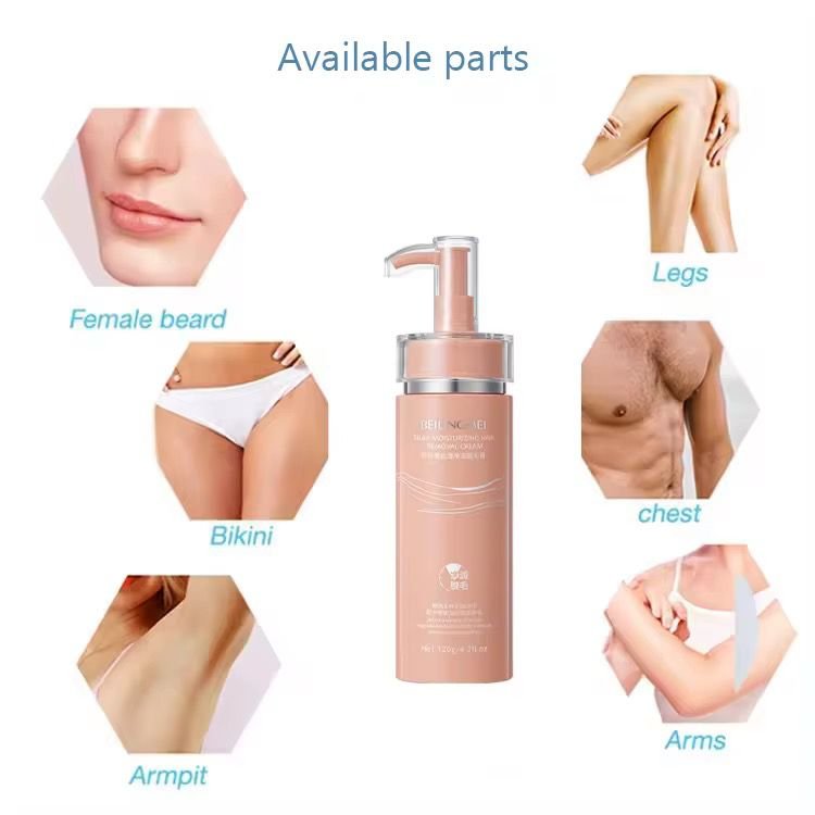 Crème Épilatoire - Peau Douce & Lisse
