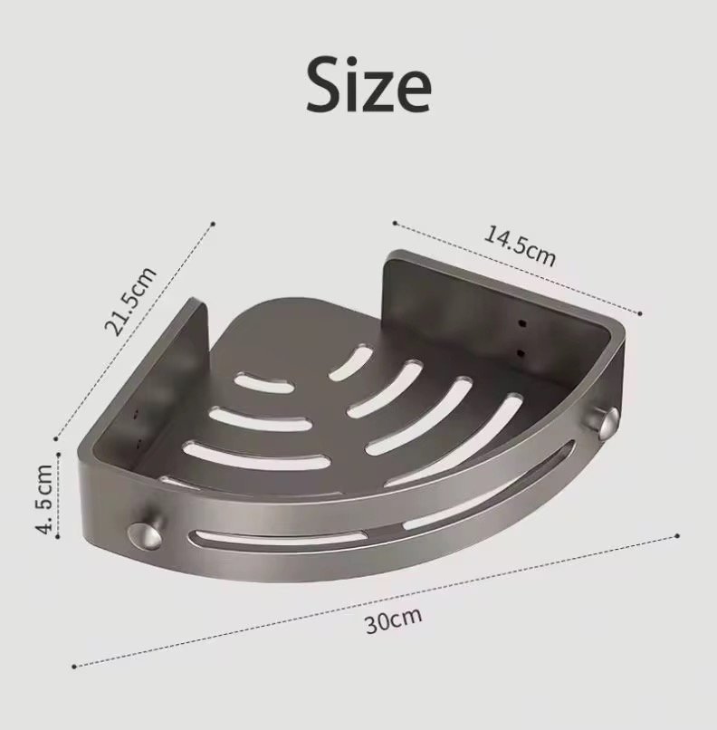 Étagère murale en plastique solide