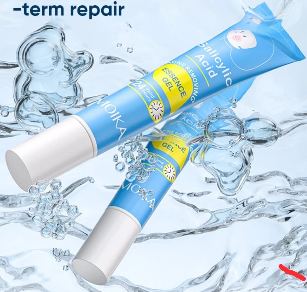 Gel anti acné MOICA à l'acide salicylique