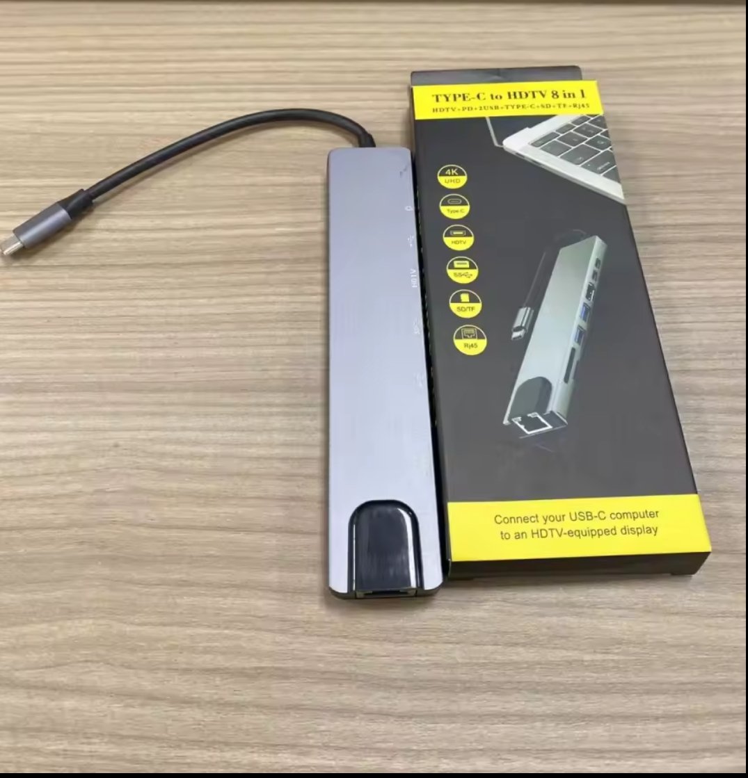 Adaptateur type-C 8 in 1
