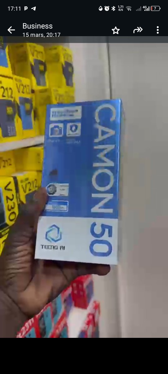 Tecno camon 50 et 50 pro