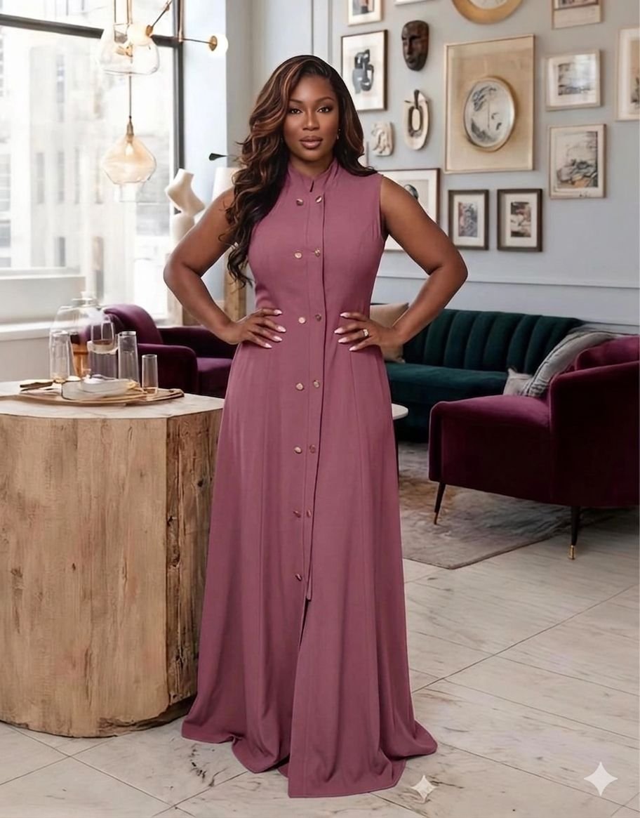Robes longues avec ceinture