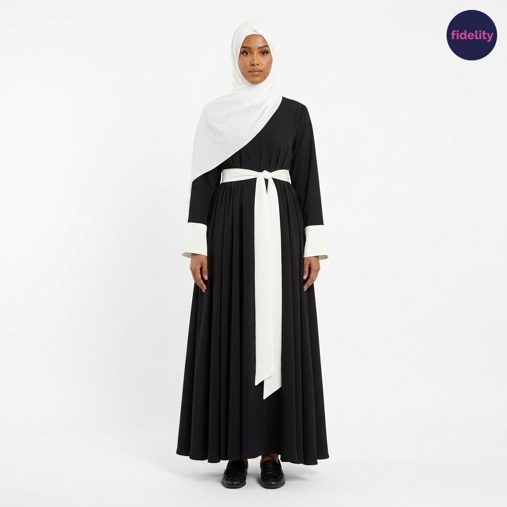 Robe avec foulard