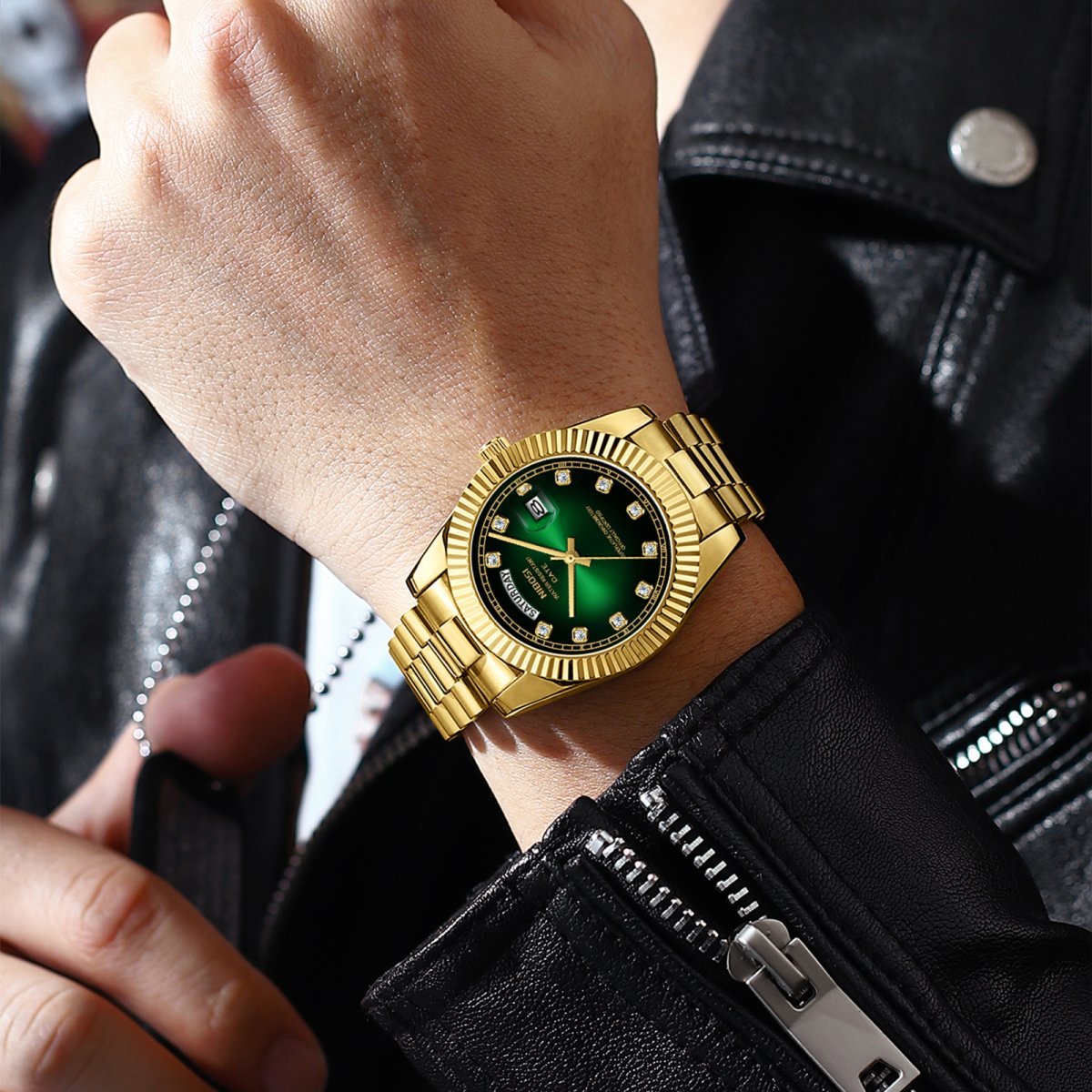 Montre rolex dorée