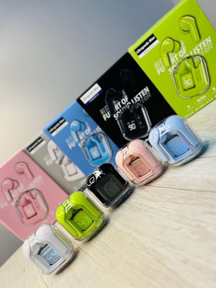 🎧 AirPods Bluetooth avec écran digital