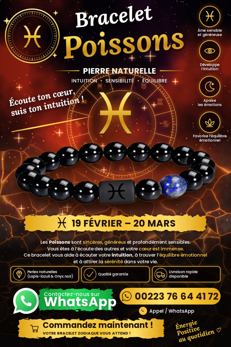 Les bracelets astrologique