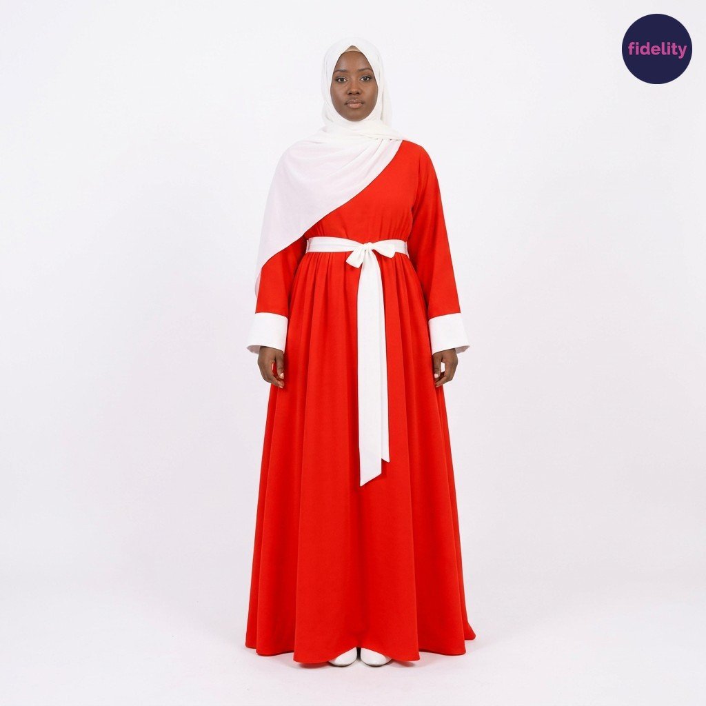 Robe avec foulard