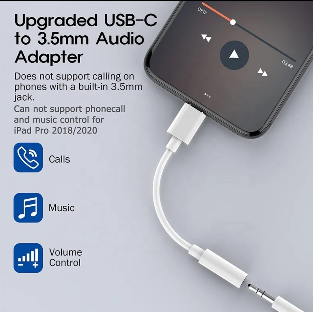 Adaptateur type-c audio femmelle