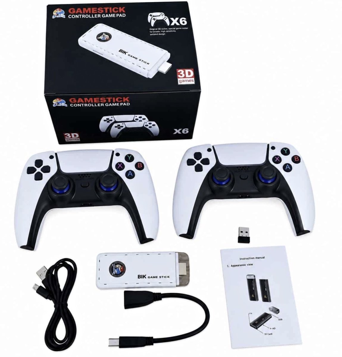 GAMESTICK X6 - 2 MANETTES INCLUSES