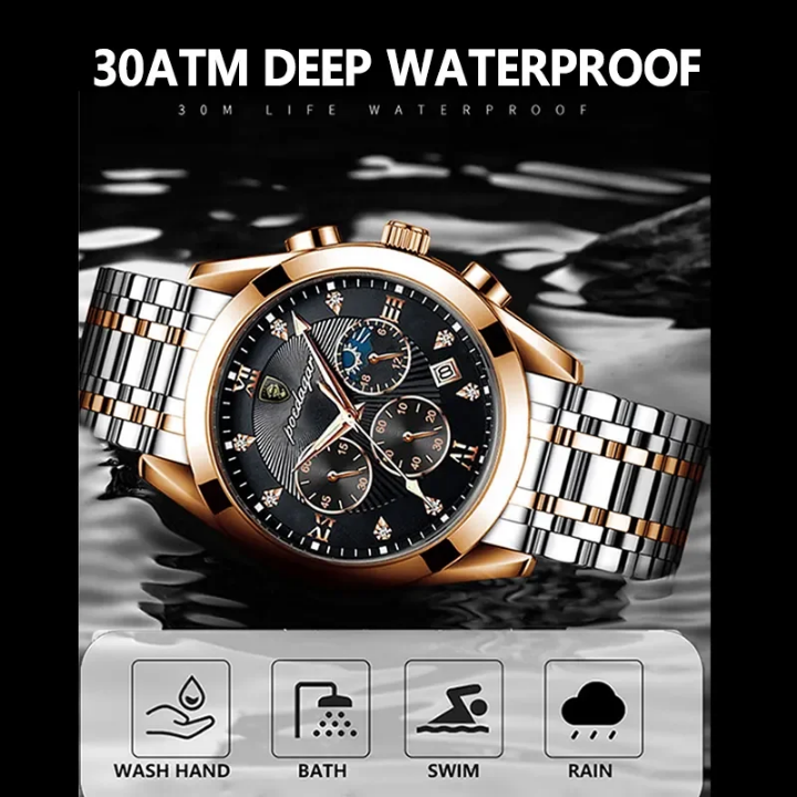 Montre de Luxe de la marque POEDAGOR pour Homme
