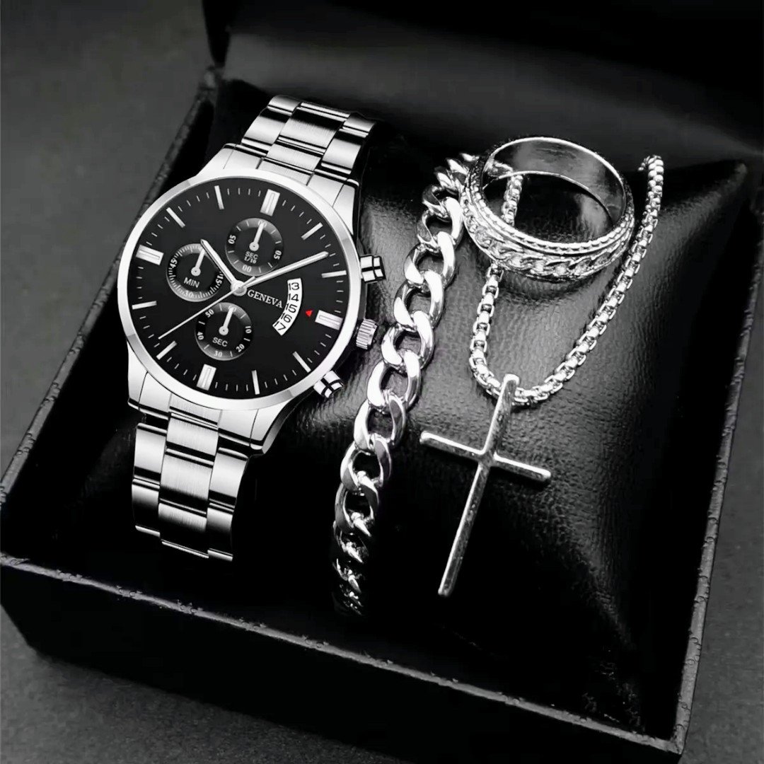 Montre de luxe Geneva ensemble