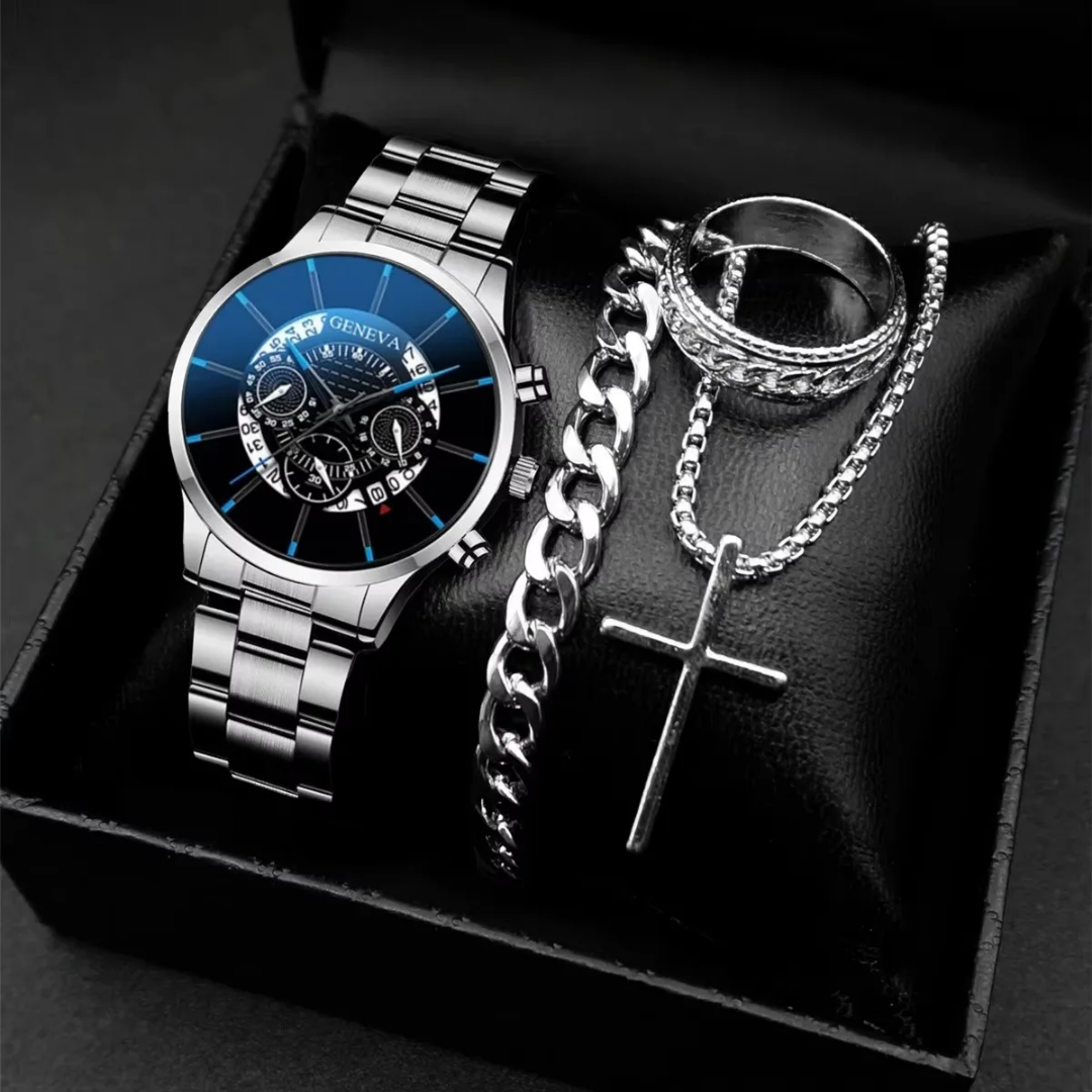 Montre de luxe Geneva ensemble