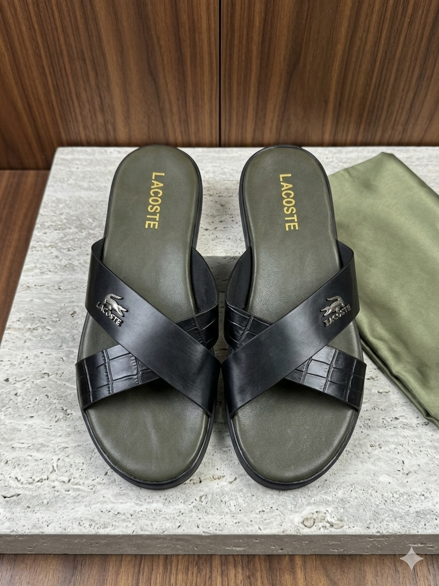 Sandales pour Homme Style Cuir - Neuves