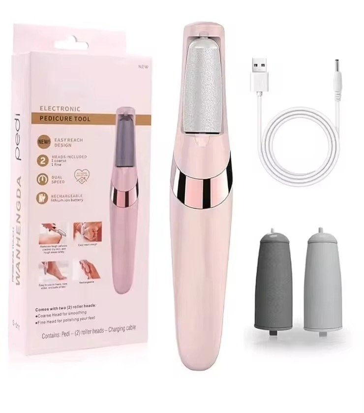 Ponceuse Électrique pour Pieds Rechargeable – Des Pieds Doux en Quelques Minutes ! ✨🦶