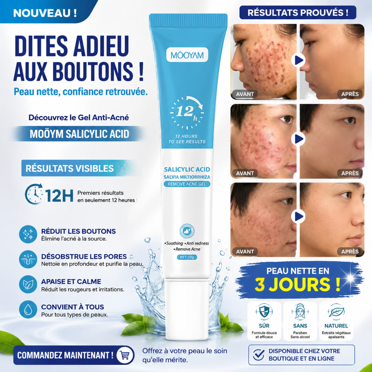 Mooyam Acide salicylique