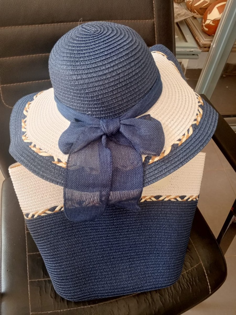 Ensemble sac et chapeau élégant
