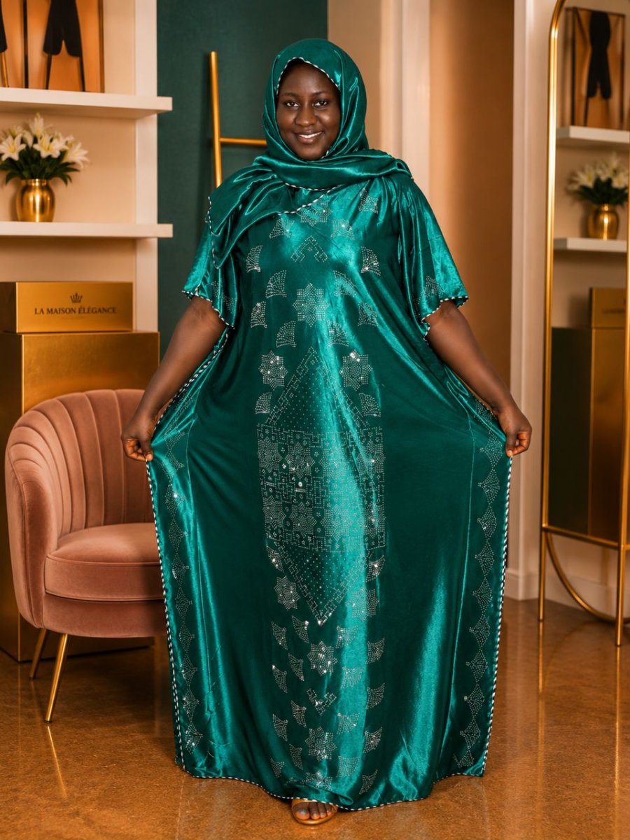 Nouvel arrivage des robes avec foulard