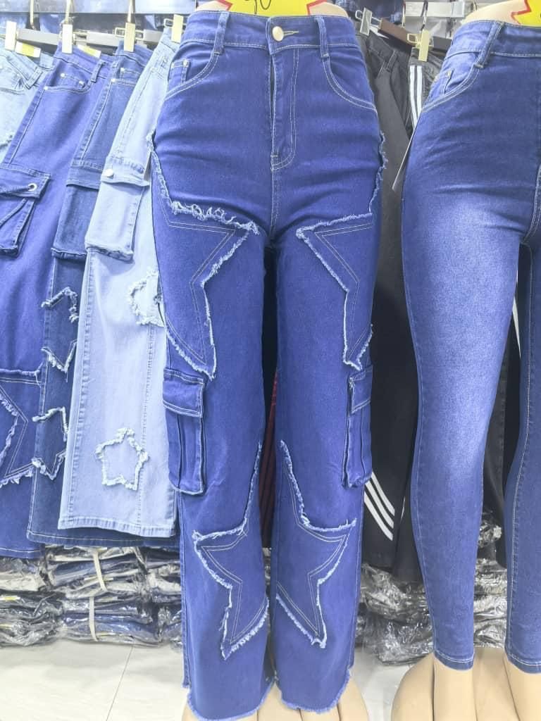 Pantalon jean Boy pour femme