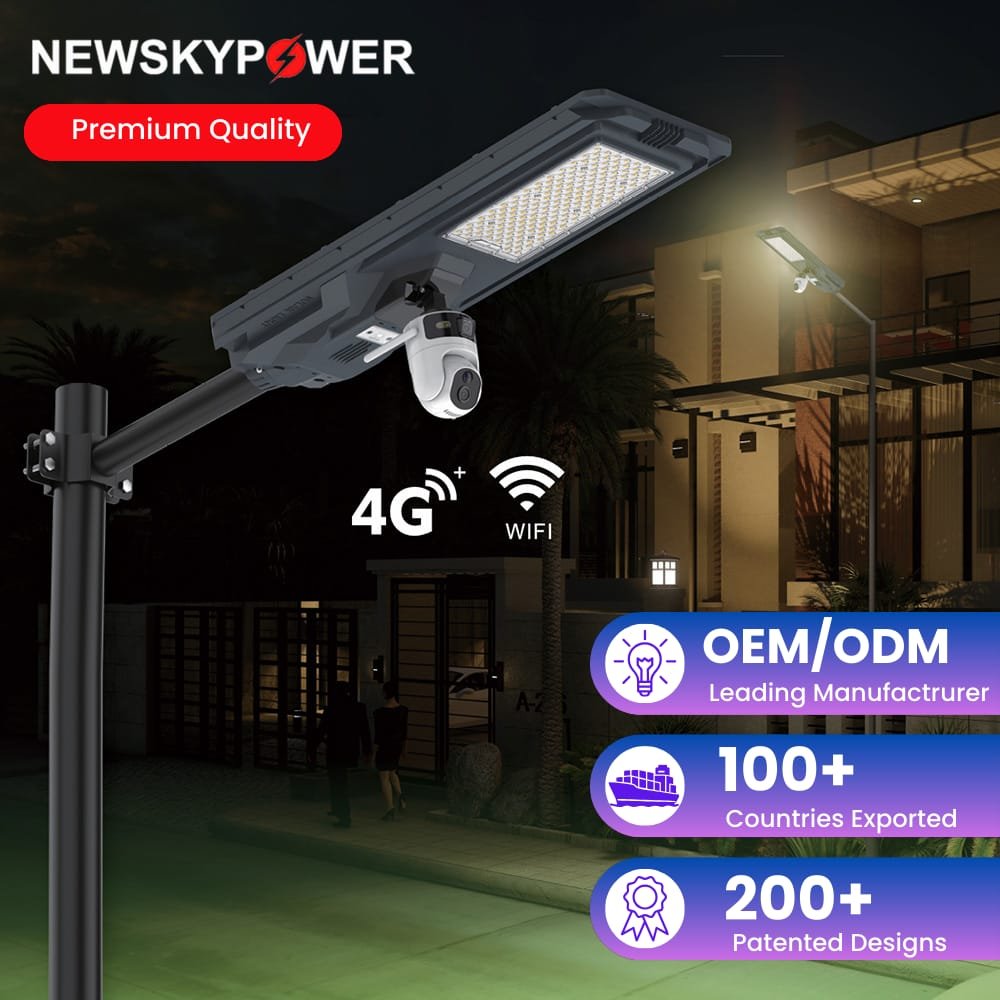 🔆 Lampadaire solaire intelligent