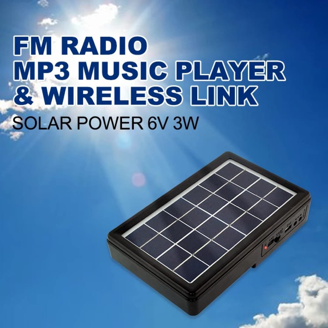 RADIO SOLAIRE Avec 2AMPOULES