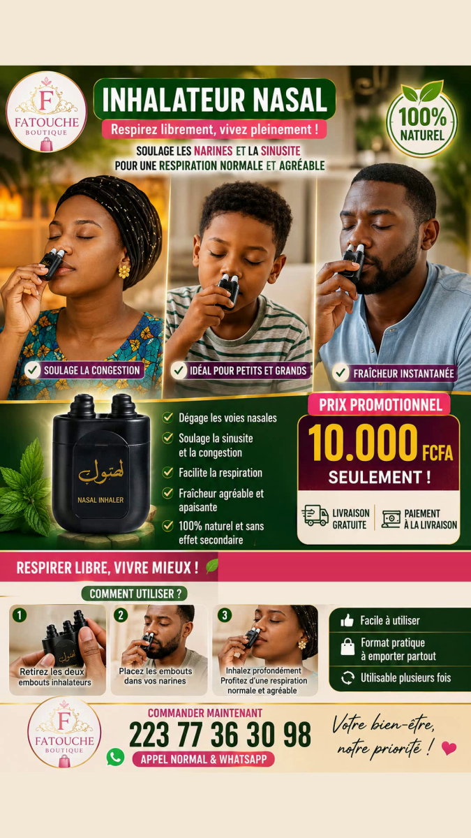 Inhalateur Nasal