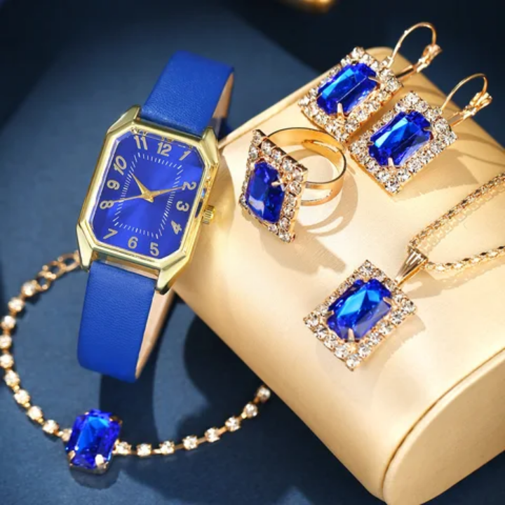 Chaine+Montre+bracelet+boucles+bague