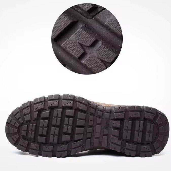 CHAUSSURES OUTDOOR EN CUIR – MODÈLE CONFORT & RÉSISTANCE