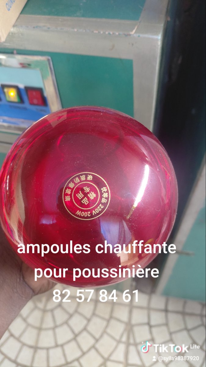 Ampoules chauffante