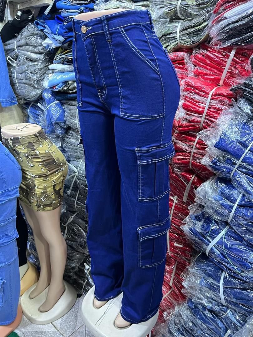 Pantalon jean Boy pour femme