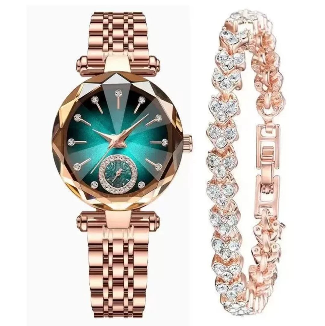 Montre brilliant pour les femmes et très