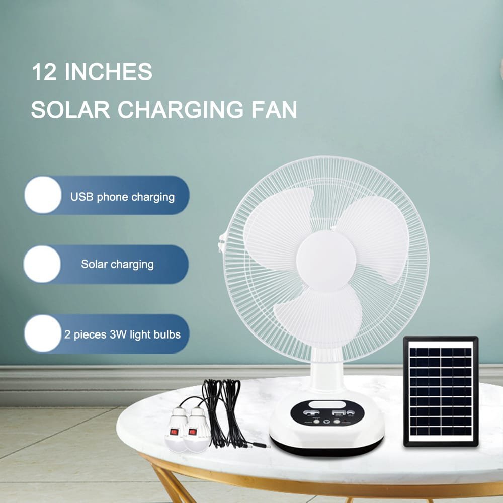 Ventilateur rechargeable