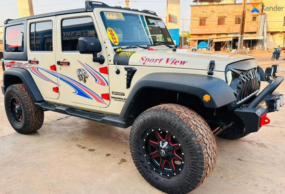 Jeep wrangler sport view 2021