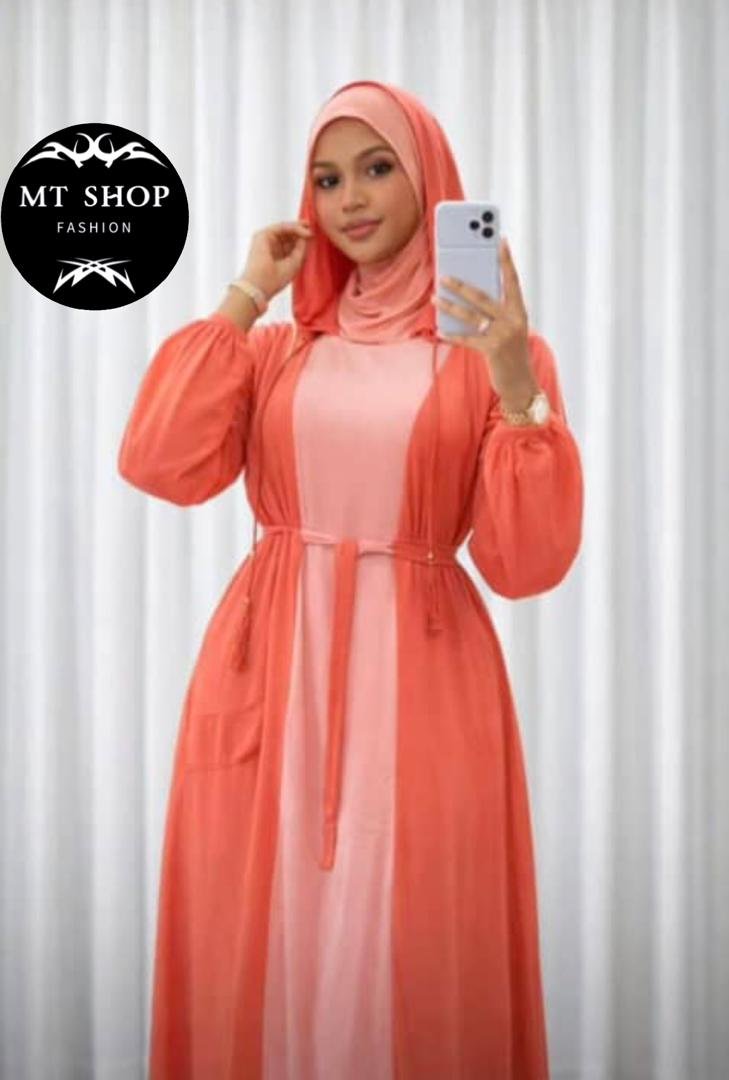 Robe turquoise coton jazz