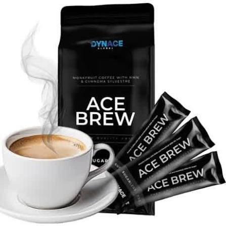 Ace Brune de Dynace Global ! Bien plus qu'un simple café, c'est votre compagnon bien-être au quotidien.