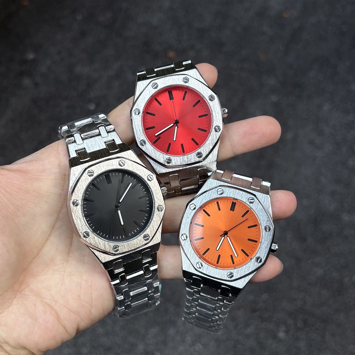 Montre en acier inoxydable