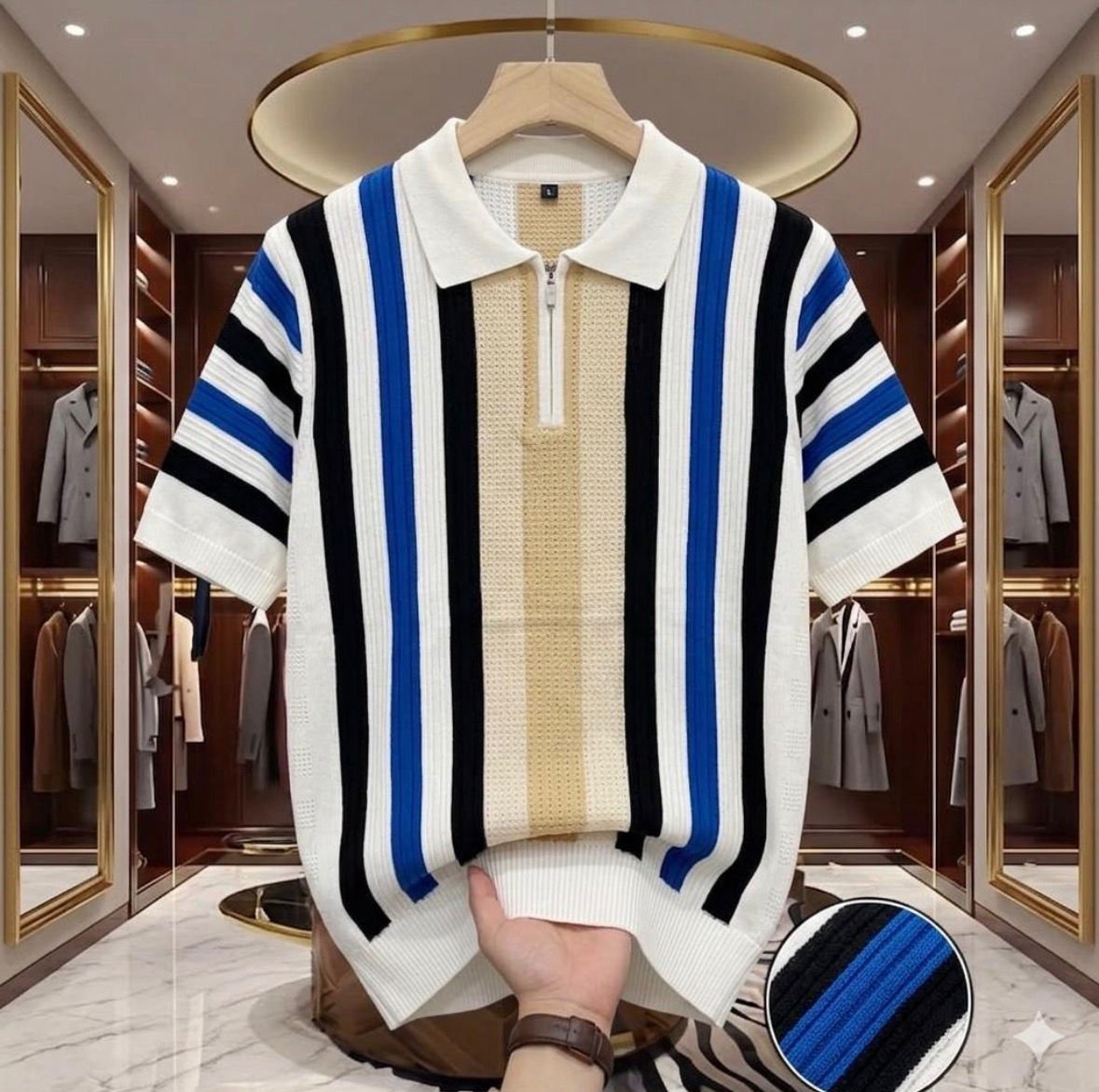 T-SHIRT POLO HOMME PREMIUM