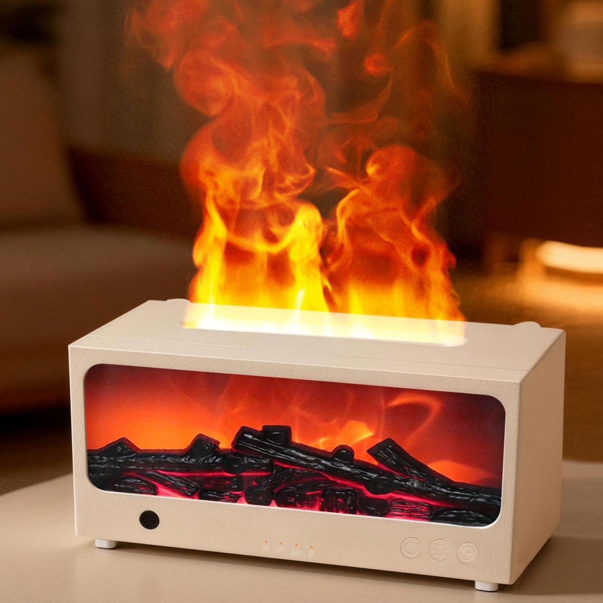 Flamme Douce – Humidificateur Décoratif