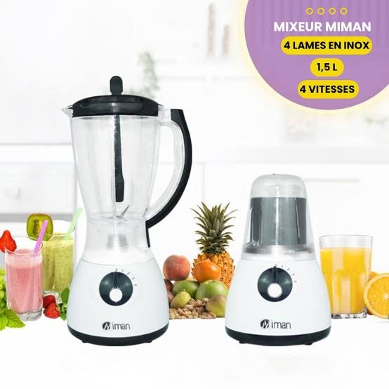 Mixeur iman blender 2 en 1