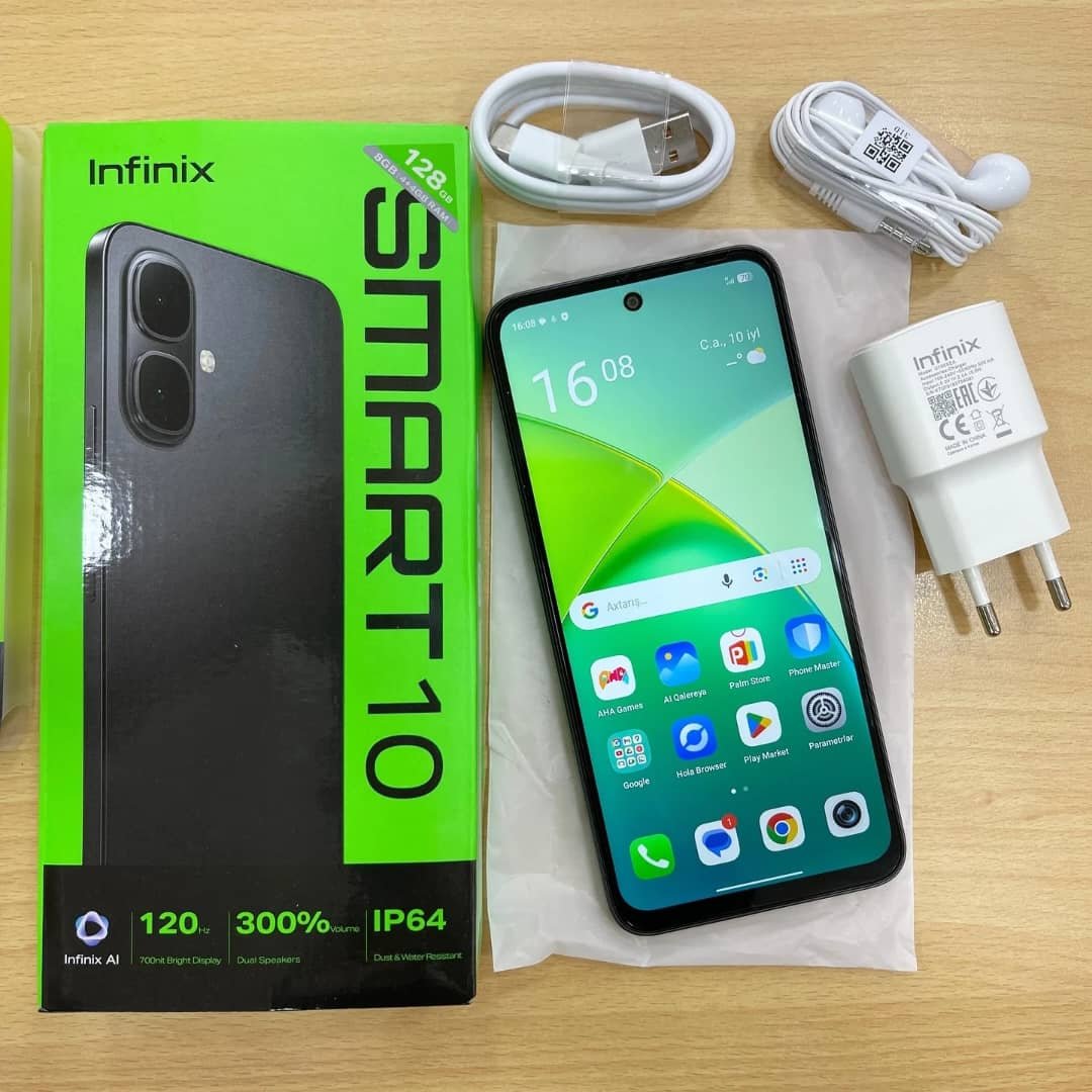 🇲🇱Infinix smart 10  •128giga  Ram 4