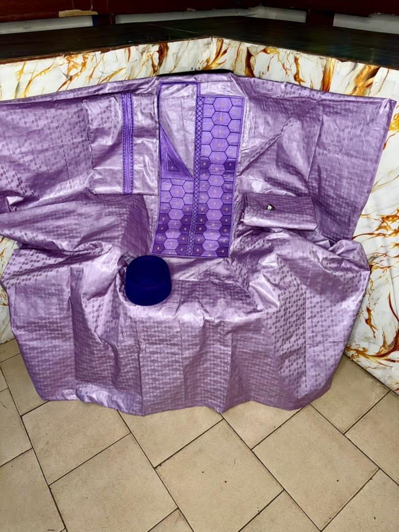 Grand boubou à 3 pièces