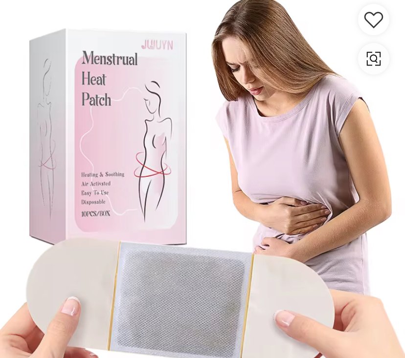Patch chauffant menstruel
