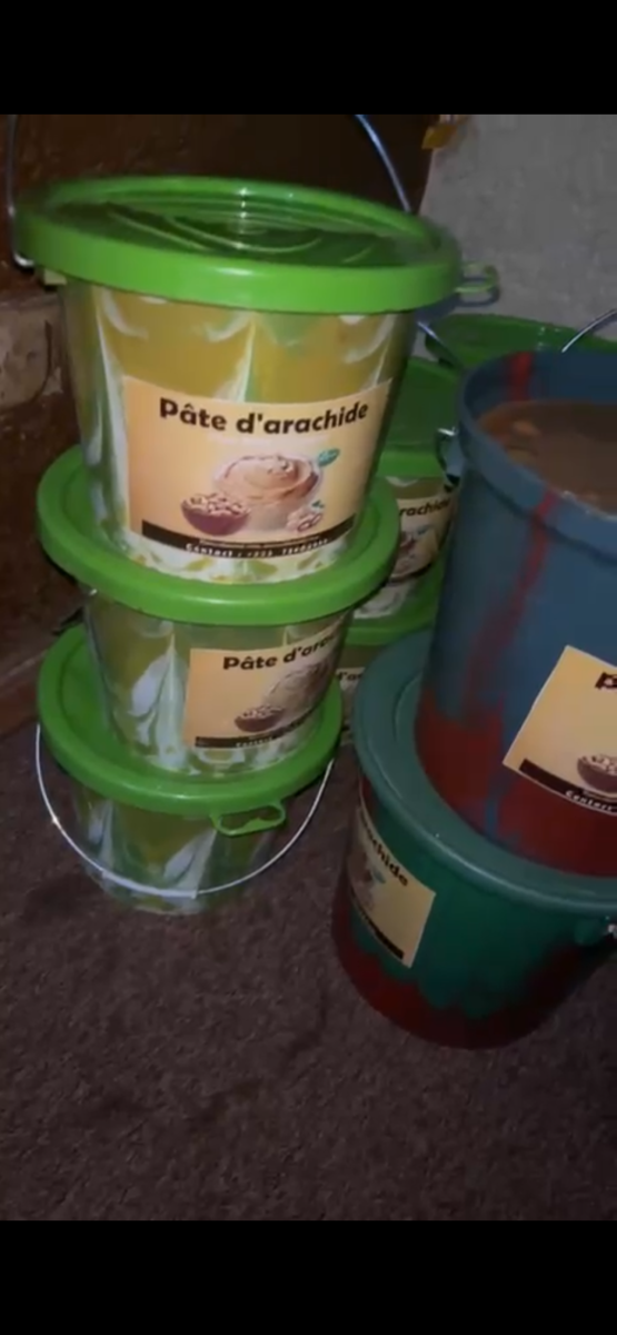 vente de pâte d’arachide